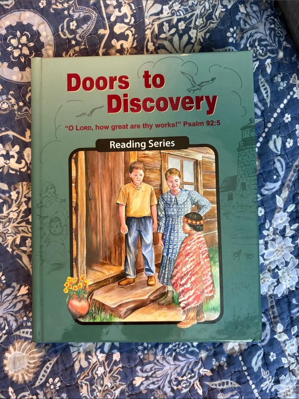 Reading 3 'Doors to Discovery' Student Set in Teal and Red -